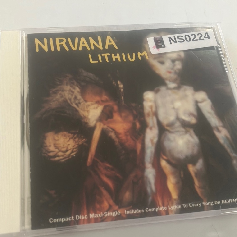 Nirvana 'Lithium' CD Maxi Single